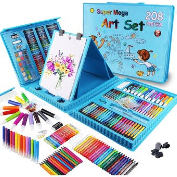 Set De Arte Maleta Niños 208 Piezas