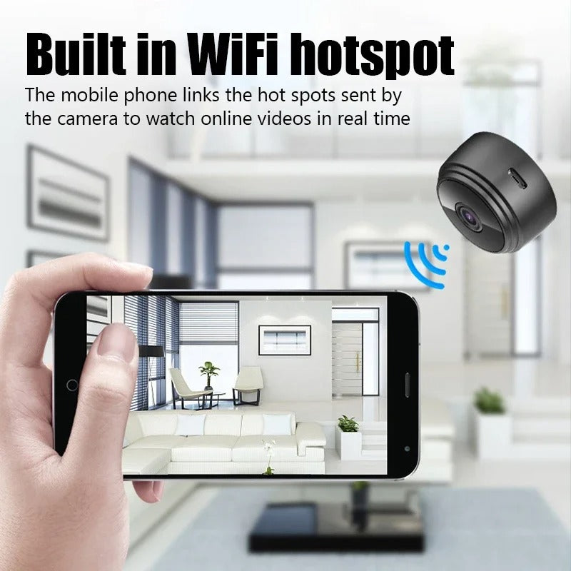 Minicámara Inalámbrica Wifi integrado